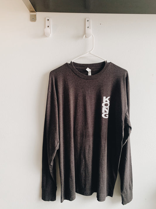 Kong Long Sleeve Shirt - Dark Gray