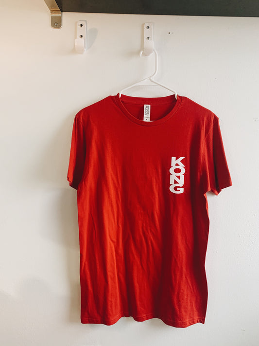 Kong Short Sleeve T-Shirt - Red