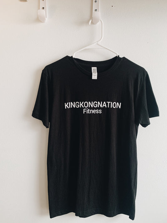 King Kong Nation Fitness Short Sleeve T-Shirt - Black