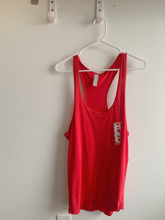 Kong Razor Back Tank - Red
