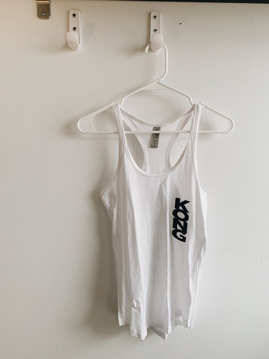 Kong Razor Back Tank - White
