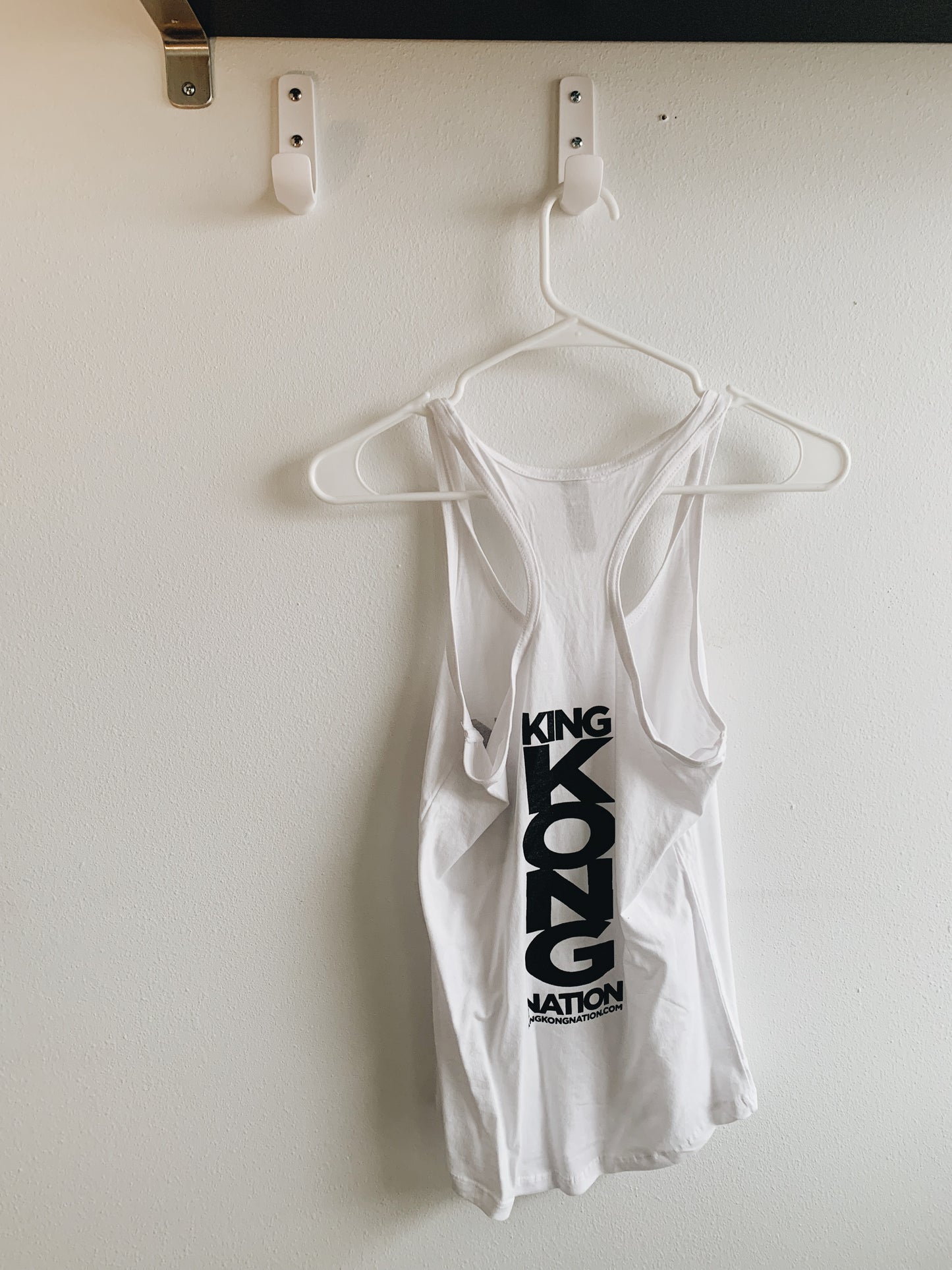 Kong Razor Back Tank - White