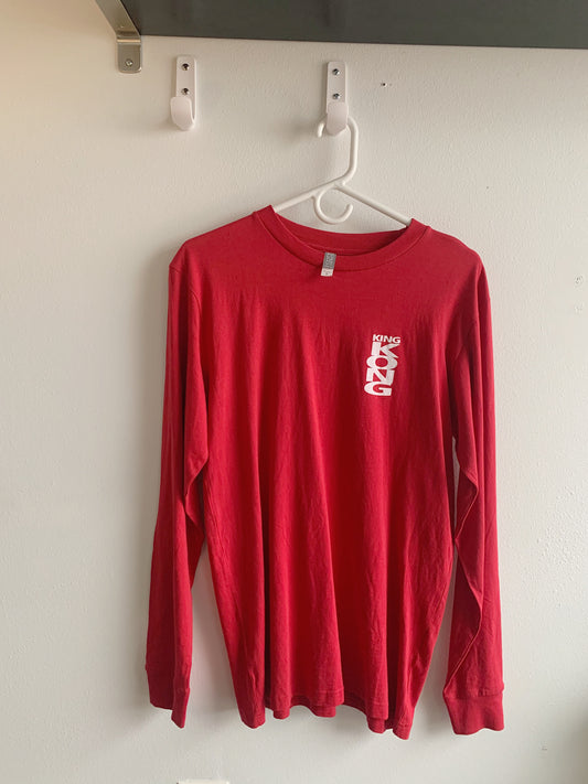 Kong Long Sleeve Shirt - Red