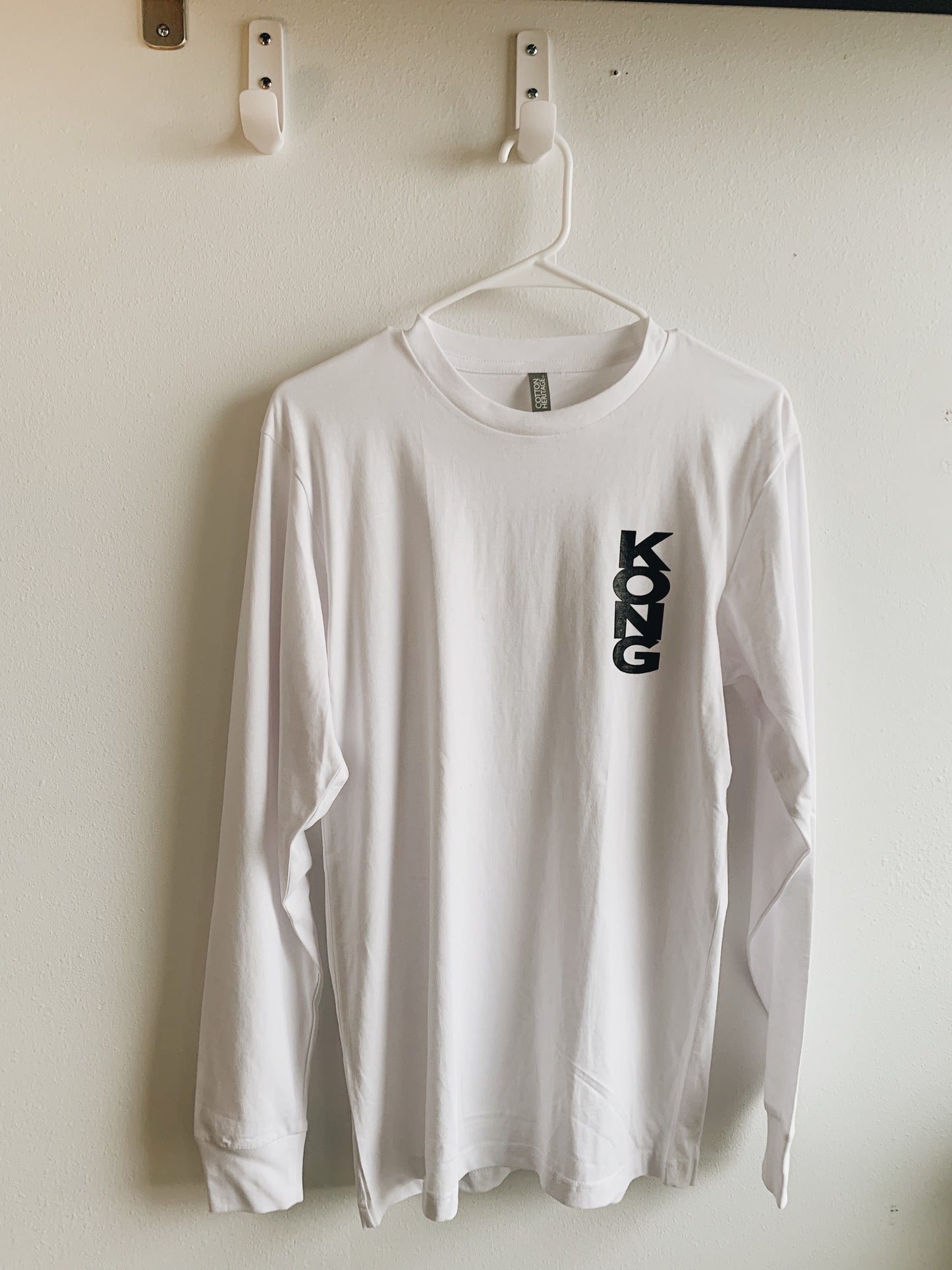 Kong Long Sleeve Shirt - White